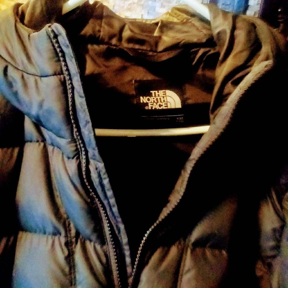 Womens black northface parka xxl